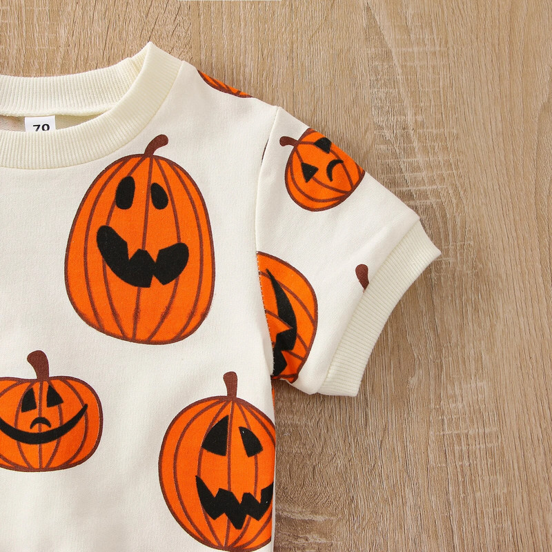 Ma&Baby 0–3 gadus veciem Helovīna svētkiem, zēniem, meitenēm, kostīmi, ķirbji, jaundzimušo, mazuļu apģērbi