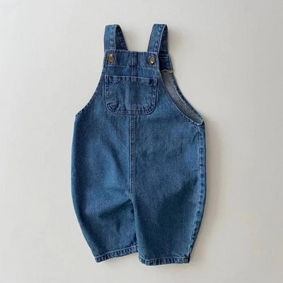 0-3 gadus vecam zīdainim pavasara tērpi jaundzimušā zēna meitene kabatas puķes biksītes velveta kombinezoni brīvi džinsi džinsu kombinezoni drēbes