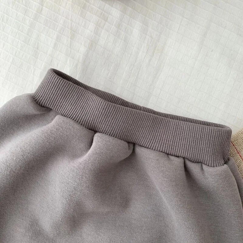 Ziemas bikses zīdaiņiem 0-3 gadi jaundzimušais zēns meitenei elastīgs viduklis karikatūra PP apakšā Flīss biezs silts bikses virsdrēbes bērnu apģērbi