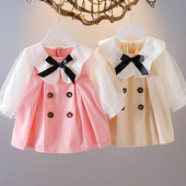 Βρεφικό φόρεμα 1-4 ετών 2023 Ανοιξιάτικο και Φθινόπωρο Ξένο Παιδικό Φόρεμα Fairy Student Bubble μανίκι Πριγκίπισσα γενεθλίων