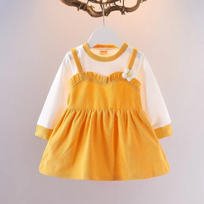 Βρεφικό φόρεμα 1-4 ετών 2023 Ανοιξιάτικο και Φθινόπωρο Ξένο Παιδικό Φόρεμα Fairy Student Bubble μανίκι Πριγκίπισσα γενεθλίων