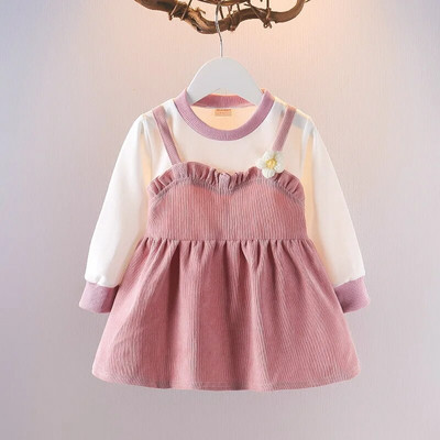 Βρεφικό φόρεμα 1-4 ετών 2023 Ανοιξιάτικο και Φθινόπωρο Ξένο Παιδικό Φόρεμα Fairy Student Bubble μανίκι Πριγκίπισσα γενεθλίων