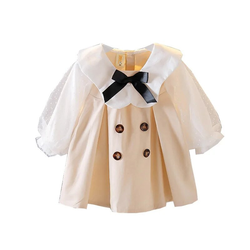 Βρεφικό φόρεμα 1-4 ετών 2023 Ανοιξιάτικο και Φθινόπωρο Ξένο Παιδικό Φόρεμα Fairy Student Bubble μανίκι Πριγκίπισσα γενεθλίων