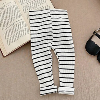 Tavaszi őszi totyogó Kislány Fiú Nadrág Egyszínű Újszülött Kisfiúk Lányok Nadrágok Gyermekruhák Baba Leggingsek