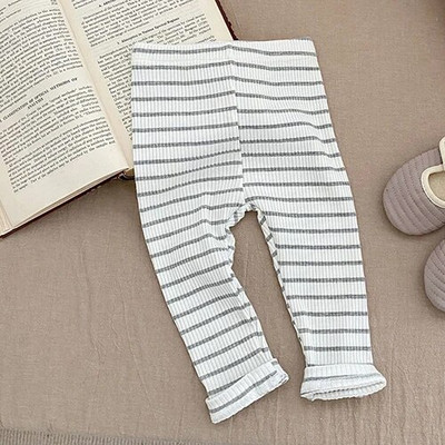 Tavaszi őszi totyogó Kislány Fiú Nadrág Egyszínű Újszülött Kisfiúk Lányok Nadrágok Gyermekruhák Baba Leggingsek