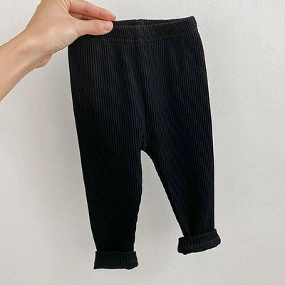 Tavaszi őszi totyogó Kislány Fiú Nadrág Egyszínű Újszülött Kisfiúk Lányok Nadrágok Gyermekruhák Baba Leggingsek