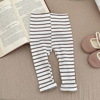 Tavaszi őszi totyogó Kislány Fiú Nadrág Egyszínű Újszülött Kisfiúk Lányok Nadrágok Gyermekruhák Baba Leggingsek