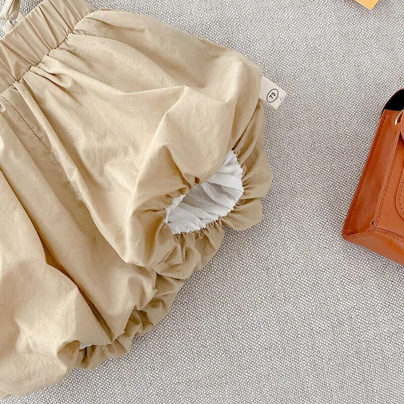 MILANCEL καλοκαιρινό σετ βρεφικών ρούχων Κέντημα μπλουζάκι και μπουμπουκάκι σορτς 2 τεμ.