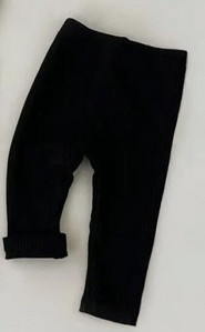 Βρεφικό παντελόνι για κοριτσάκι 0-24 εκ. Νεογέννητο Παιδικό ελαστικό μονόχρωμο κολάν με λωρίδα Stretch βαμβακερό στενό καλσόν κάτω Ρούχα