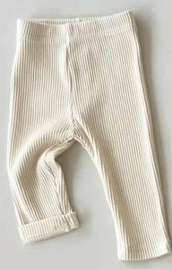 Βρεφικό παντελόνι για κοριτσάκι 0-24 εκ. Νεογέννητο Παιδικό ελαστικό μονόχρωμο κολάν με λωρίδα Stretch βαμβακερό στενό καλσόν κάτω Ρούχα