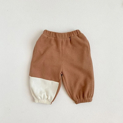2022 Νέο φθινοπωρινό βρεφικό παντελόνι 0-3 ετών Παιδικό αγόρι κορίτσι ελαστικό συνονθύλευμα μέσης Φαρδύ Casaul Φούτερ Παντελόνι ΡΡ Ρούχα