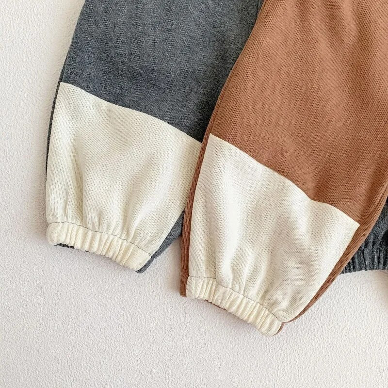 2022 Νέο φθινοπωρινό βρεφικό παντελόνι 0-3 ετών Παιδικό αγόρι κορίτσι ελαστικό συνονθύλευμα μέσης Φαρδύ Casaul Φούτερ Παντελόνι ΡΡ Ρούχα