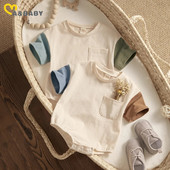 ma&baby 0-24 M Jaundzimušā zīdaiņa zīdaiņu zēnu meiteņu rombiņas gadījuma raibs kabatas kombinezons ar īsām piedurknēm, spēļu tērps vasaras apģērbs