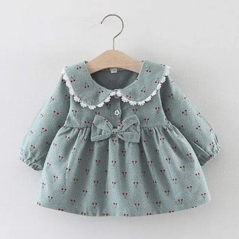 Bear Leader Newborn Bebes Princess Dresses Jesen Christmas Fashion Infant Girl Ruffles Costume Vestidos Cute Bear Bags 0-2Y