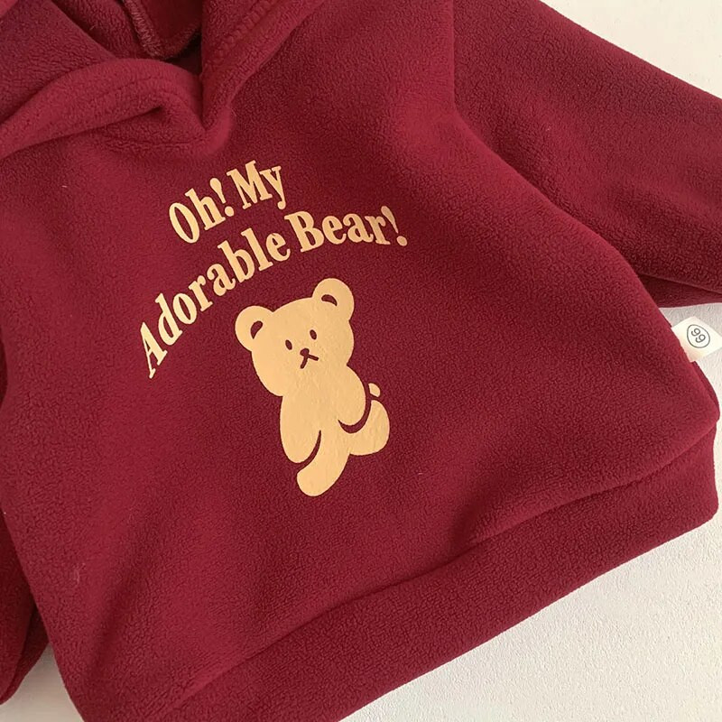 MILANCEL zīdaiņu apģērbu komplekts kažokādas odere meiteņu kapuci uzvalks mazuļu zēnu apģērbs