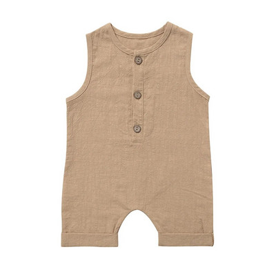 Bear Leader Καλοκαιρινό μωρό αγόρια για κορίτσια Rompers Παιδική φόρμα παιδικής φόρμας Playsuits Βαμβακερά λινό Βρεφικά ρούχα Ropa Bebe φόρμες