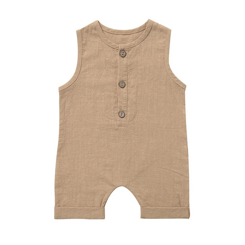 Bear Leader Καλοκαιρινό μωρό αγόρια για κορίτσια Rompers Παιδική φόρμα παιδικής φόρμας Playsuits Βαμβακερά λινό Βρεφικά ρούχα Ropa Bebe φόρμες