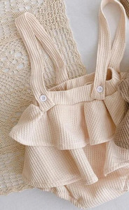 Bear Leader Βρεφικά ρούχα για κορίτσια Κοστούμια φθινοπωρινής μόδας Casual floral καρό μπλουζάκι Ζαρτιέρες σορτς ρούχα Γλυκά βρεφικά ρούχα