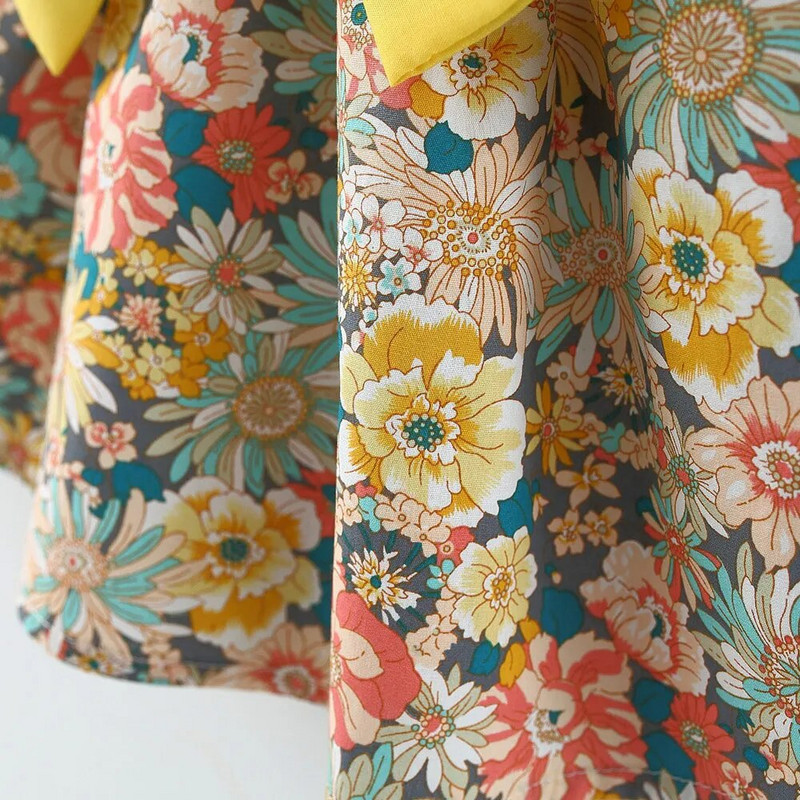 Bear Learder Vasaras Toddler Meiteņu Apģērbu Komplekts Mazuļu Pludmales Kleitas Ziedu kokvilnas Jaundzimušu Princešu kleita + Saules cepure Bērnu Apģērbi