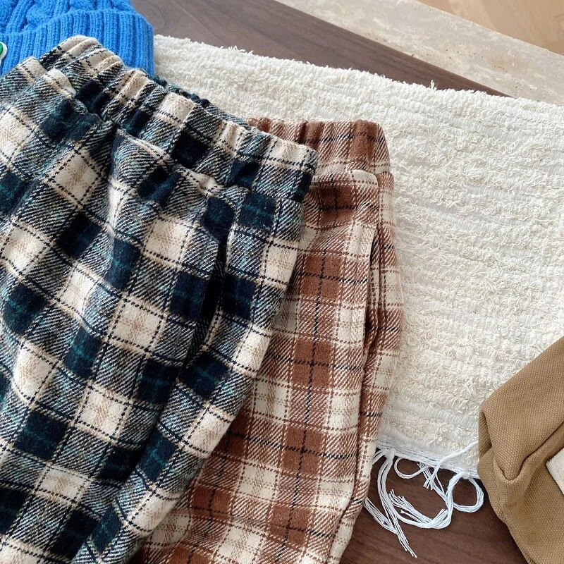 Bērniem ziemas bikses 0–6 gadus veciem bērniem, mazuļiem, zēniem, elastīga jostasvieta, vilna, bieza, silta bikses, apakšējais apģērbs, ikdienas apģērbs