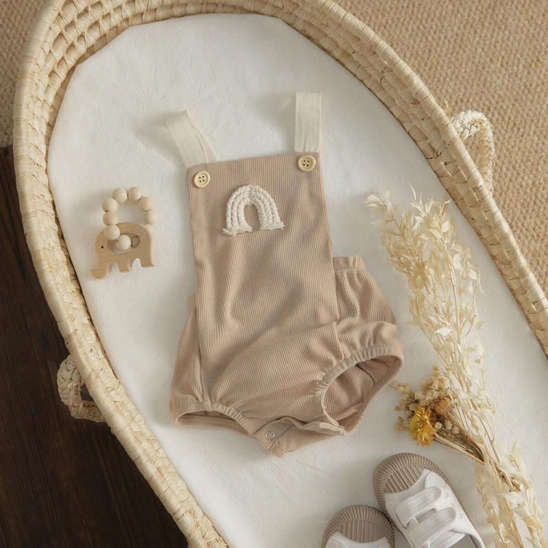 Ma&Baby 0-18M suvine vastsündinu imik, väikelaps, poiss, tüdruk, vikerkaar, kombinesoon, armas riietus