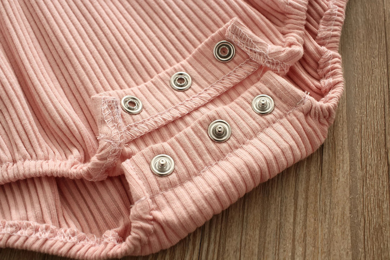 Suveprintsessi beebibodid Lühikeste varrukatega vibu pits Lilled Väikelaste Tüdrukute Jumpsuits Lasteriided