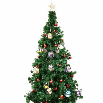 10τμχ Χριστουγεννιάτικη Διαφανής Μπάλα Πλαστικά Χριστουγεννιάτικα Δέντρα Ανοιχτό κουτί μπάλα Μπιχλιμπίδι Στολίδι Δώρο Γάμου Δώρο Διακόσμηση σπιτιού
