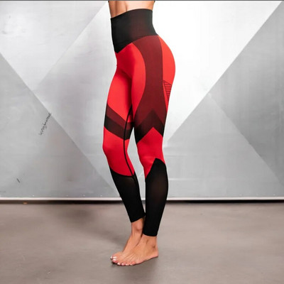 Női tréningruha piros varrat nélküli leggings jóga szett Sportruházat női öltöny fitneszhez edzőteremhez ruházat edzőtermi szett futónadrág