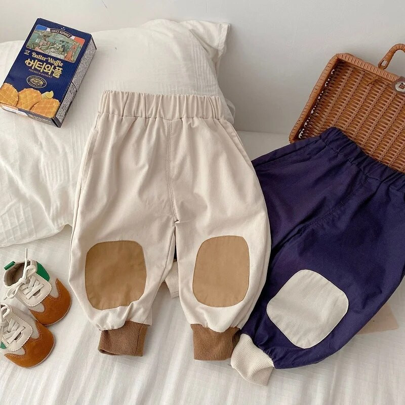 Νέο φθινοπωρινό παιδικό παντελόνι για αγοράκι 0-5 ετών Παιδιά κορίτσια ελαστικό συνονθύλευμα μέσης Φαρδύ παντελόνι χαρέμι Παντελόνι Jogger κάτω από τα ρούχα