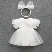 Suvine vastsündinu tüdruku kleit Ruffels peokleit tüll Printsess kleidid tüdrukutele riided