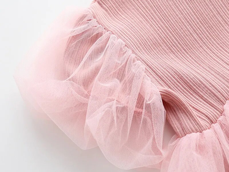 Suvine vastsündinu tüdruku kleit Ruffels peokleit tüll Printsess kleidid tüdrukutele riided