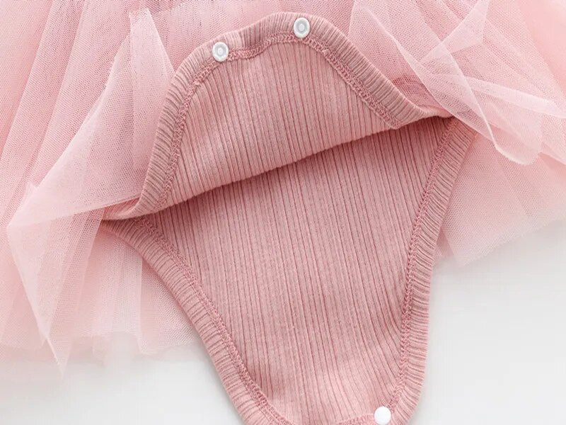 Suvine vastsündinu tüdruku kleit Ruffels peokleit tüll Printsess kleidid tüdrukutele riided