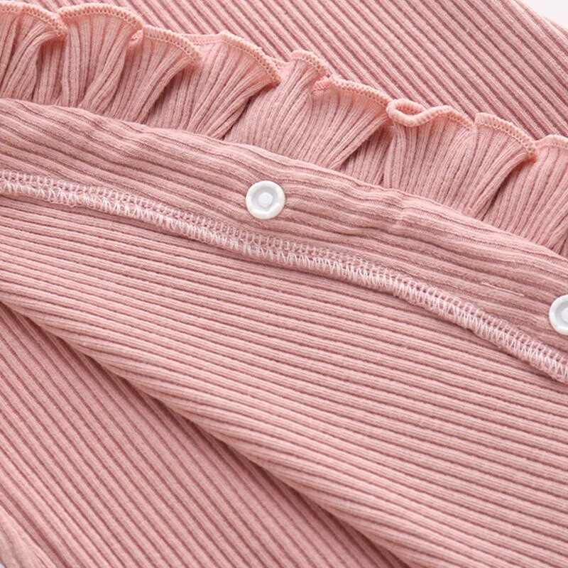 Agaric mežģīnes vasaras kokvilnas zīdaiņu apģērbs ar īsām piedurknēm Bodijs Princeses rotaļu tērps kombinezons