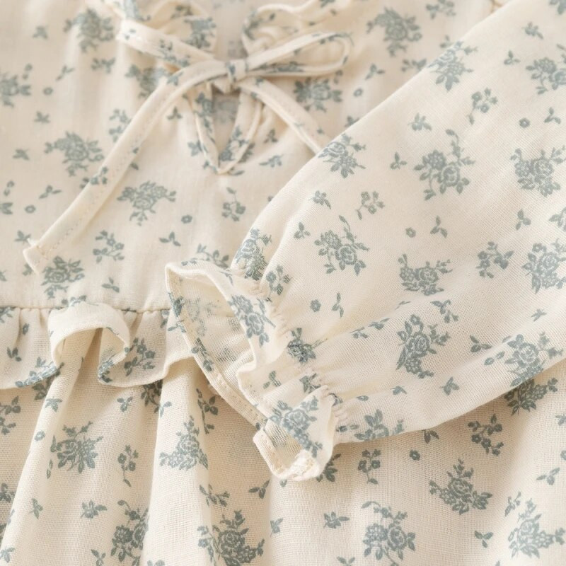 Pavasara rudens puķaini jaundzimušo bodiji Princeses kokvilnas meiteņu kombinezoni Apģērbi zīdaiņu krekliņi + cepures