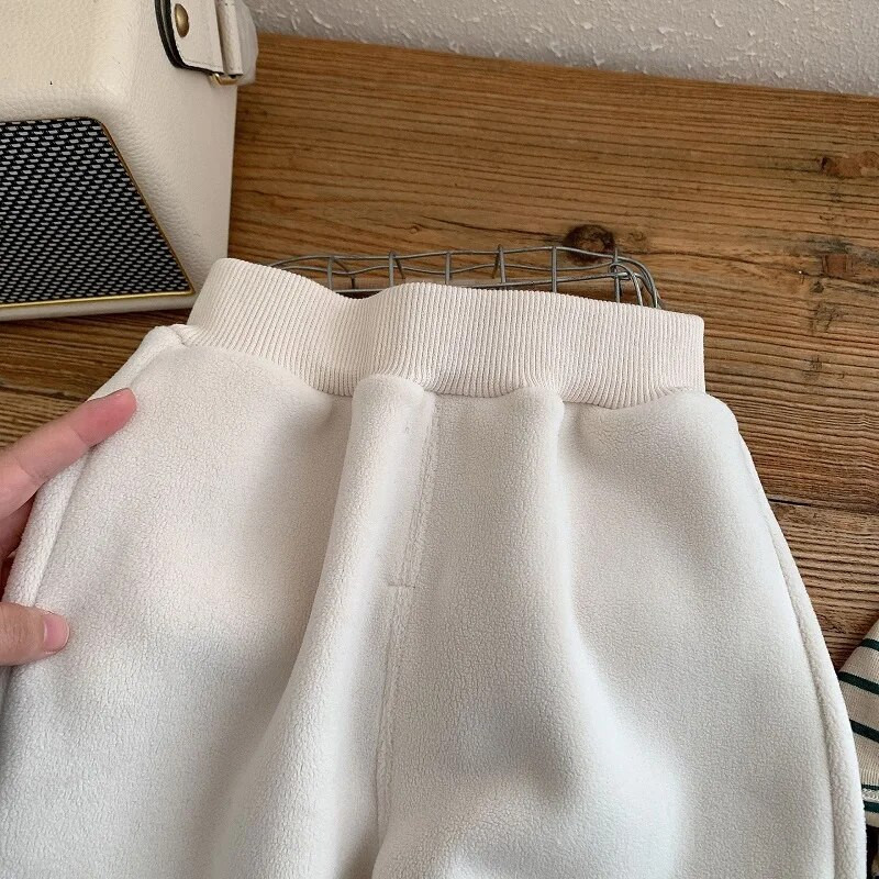 Bērnu polāras flīsa bikses 0-5 gadi, bērni zēni, meitenes