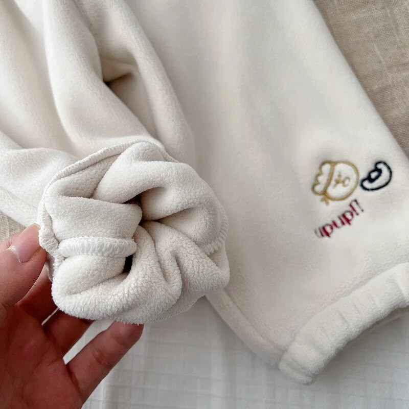 Bērnu polāras flīsa bikses 0-5 gadi, bērni zēni, meitenes