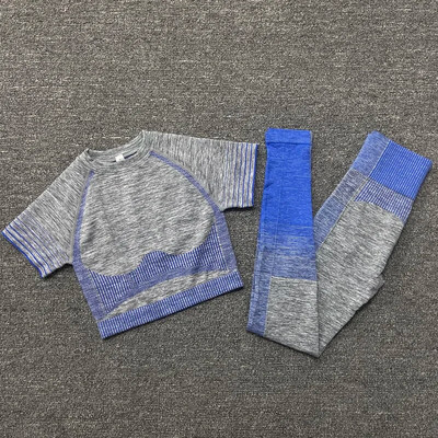 κοστούμια γιόγκα γυναικεία σετ γιόγκα ενδύματα γυμναστικής Γυναικεία αθλητική στολή γυμναστικής Ρούχα για τρέξιμο κορυφαία κολάν γιόγκα γυναικών Άνευ ραφής σετ γυμναστικής