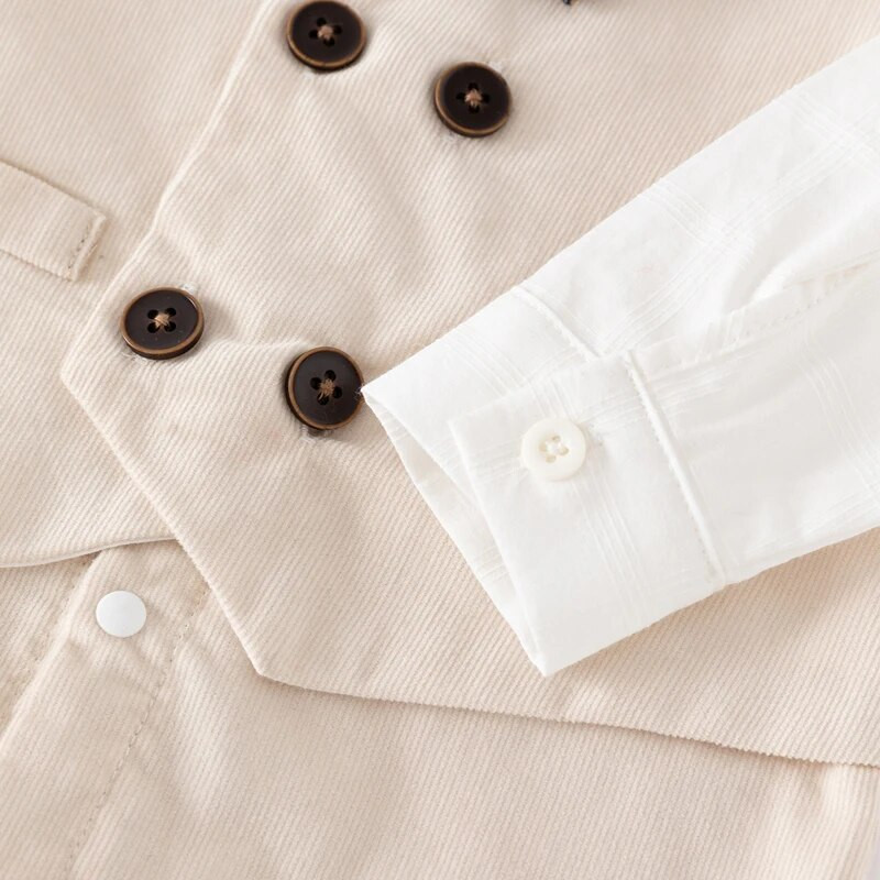 Gentleman`s Newborn Baby Boys Rompers Ανοιξιάτικη Φθινοπωρινή μακρυμάνικη φόρμα Boy Onesie Ρούχα