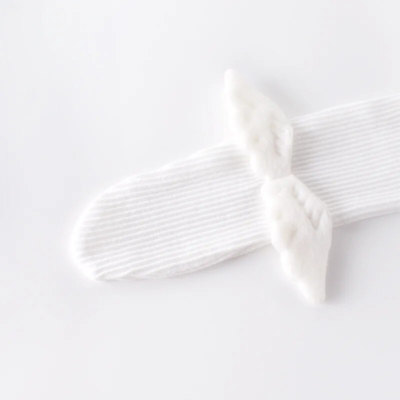 0–24 m jaundzimušo zēnu zeķbikses multfilmas eņģeļa spārna dizains zīdaiņu zeķubikses, mazuļu zeķubikses bērniem kāju sildītāji Ziemassvētki