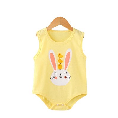 Lovely Cartoon Frog Newborn Παιδικές φόρμες Βρεφικά αγόρια για κορίτσια Rompers 2021 Unisex καλοκαιρινά ρούχα κοντά μανίκια 100% καθαρό βαμβάκι