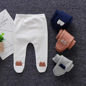 Ear Stlye Baby Παιδικό Κοριτσίστικο Καλσόν Μαλακό βαμβακερό ψηλόμεσο μακρύ καλσόν Κάλτσες καλσόν Ρούχα