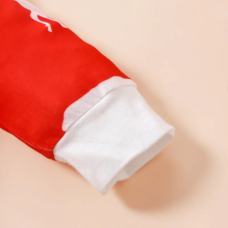 Jauni zīdaiņu ziemassvētku apģērbi, zīdaiņu bikses, multfilmas briežu kombinezoni ar garām piedurknēm, festivāla bērnu kombinezoni.