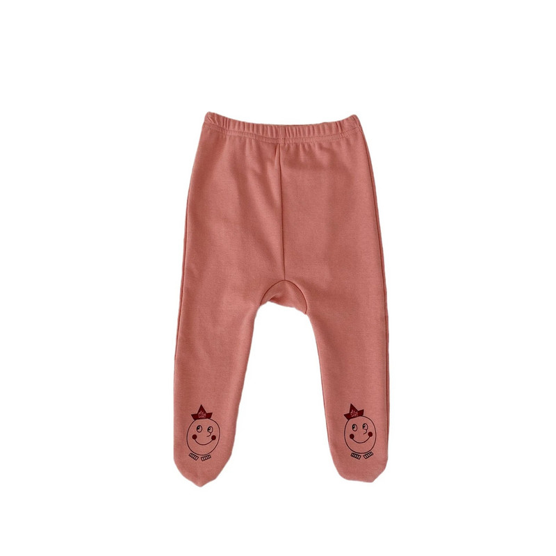 Ins 2023, jesenske gaćice za djevojčice, pamučne hlače s donjim dijelom iz crtanih filmova, svestrane tajice za novorođenčad s elastičnim strukom