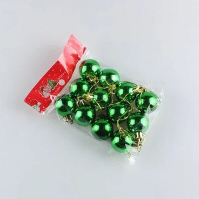 Χριστουγεννιάτικες μπάλες 3/4 εκ. Πολύχρωμα κρεμαστά μενταγιόν Χριστουγεννιάτικο δέντρο Χριστουγεννιάτικο δέντρο Μπάλα για διακόσμηση πάρτι σπιτιού Δώρο Πρωτοχρονιάς