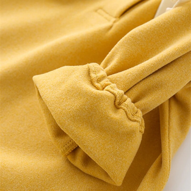 Dralon meleg tavaszi hosszú ujjú, aranyos újszülött baba lány csecsemő jumpsuit ruhák, lány ruhák