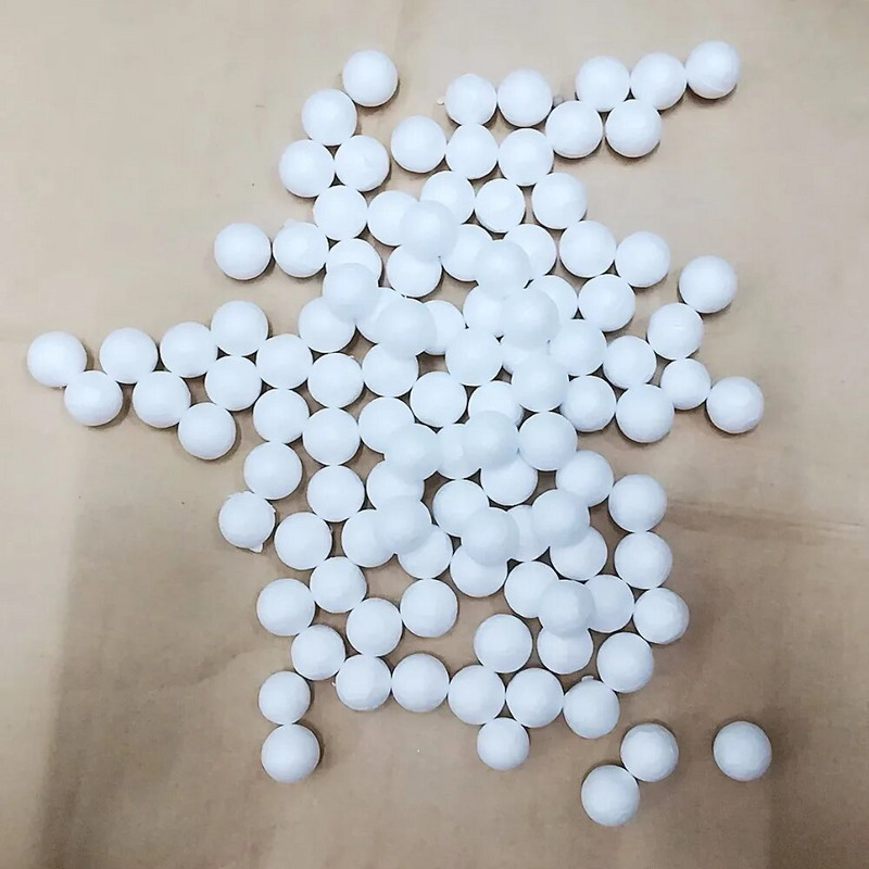 1/1,5/2/2,5/3/4/5 cm fehér modellező kézműves polisztirol hungarocell kerek hab golyók esküvői dekorációhoz