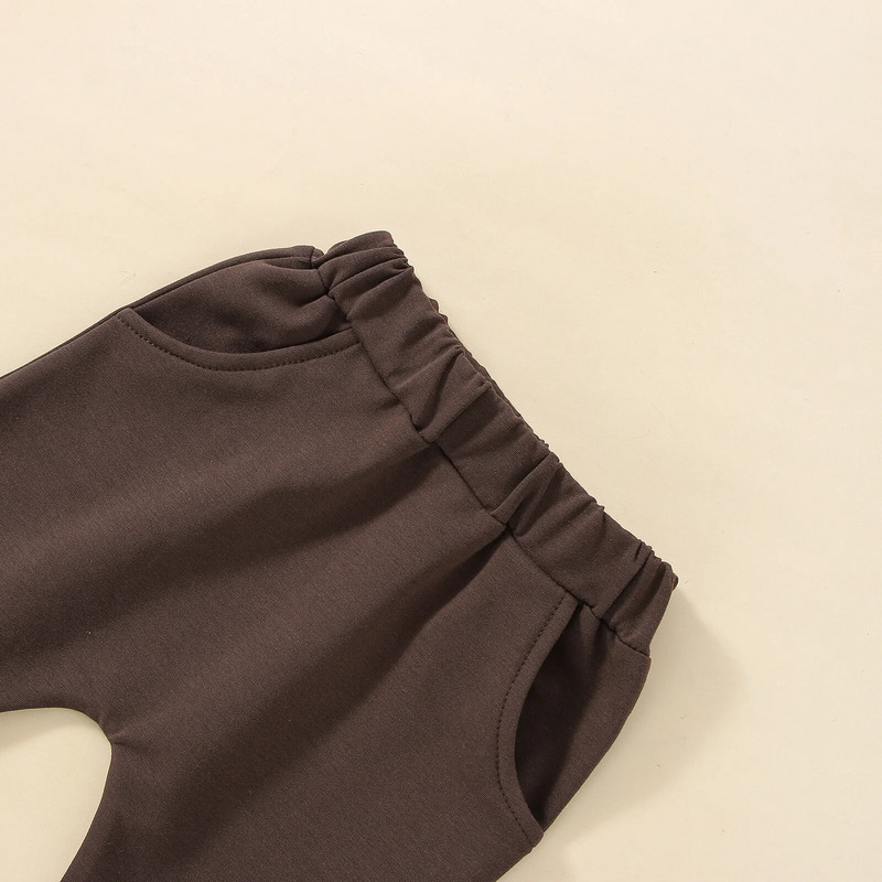 ma&baby 0-18M Νεογέννητο Βρέφος Βρέφος Αγόρια Κοριτσίστικα Ρούχα Σετ χαριτωμένο κέικ τύπωμα Romper Παντελόνι Μικρό μωρό Φθινοπωρινά ρούχα για την άνοιξη