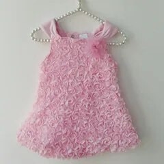 Μόδα Καλοκαιρινό στυλ μωρό φόρεμα Παιδικό κορίτσι ροζέτα Φορέματα λουλουδιών αμάνικο φόρεμα μωρό