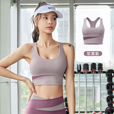 Splicing Seamless Set Yoga Ρούχα γυμναστικής Γυναικεία Ρούχα γυμναστικής Σετ γυμναστικής ψηλόμεση Αθλητική στολή Γιόγκα στολή γυμναστικής
