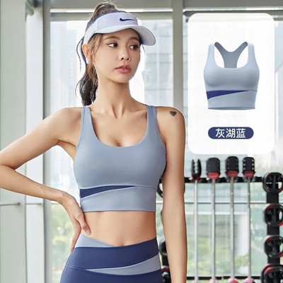 Splicing Seamless Set Yoga Ρούχα γυμναστικής Γυναικεία Ρούχα γυμναστικής Σετ γυμναστικής ψηλόμεση Αθλητική στολή Γιόγκα στολή γυμναστικής